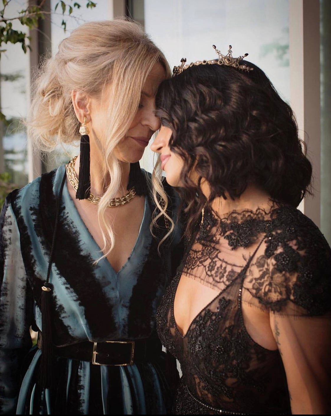 Lace - Custom Mermaid Wedding Dress With Detachable Lace Cape, Black Jinza Bridal Lace - Custom Mermaid Wedding Dress With Detachable Lace Cape, Black Jinza Bridal